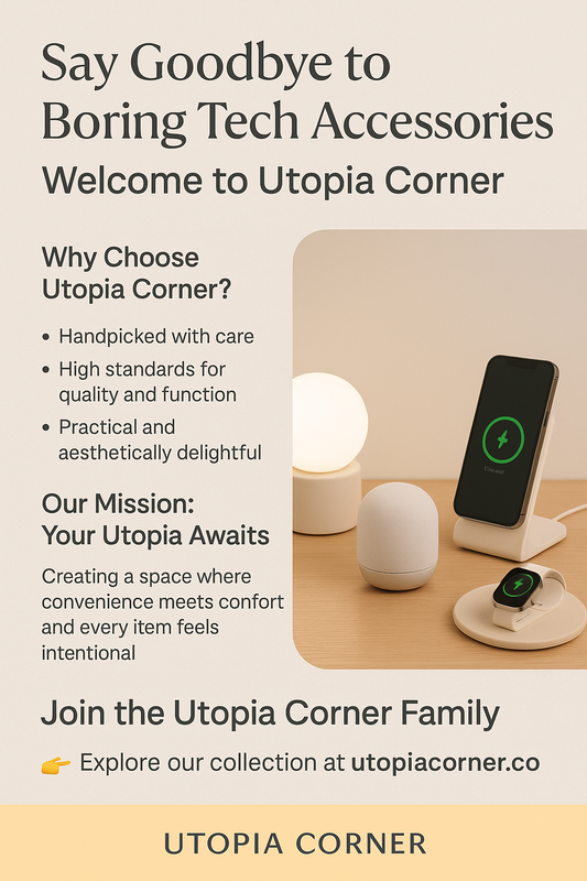 Tech, But Make It Beautiful – Inside Utopia Corner