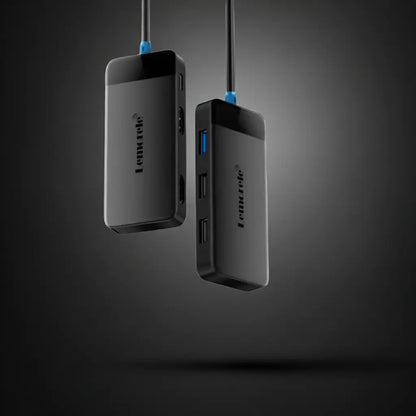 Two Usb HDMI Lemorele ProLink TC122 – Dual 4K Hub Utopia Corner