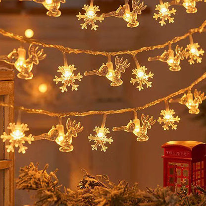 SnowGlow LED Snowflake Lights™ – Fairy String Lights - Utopia Corner