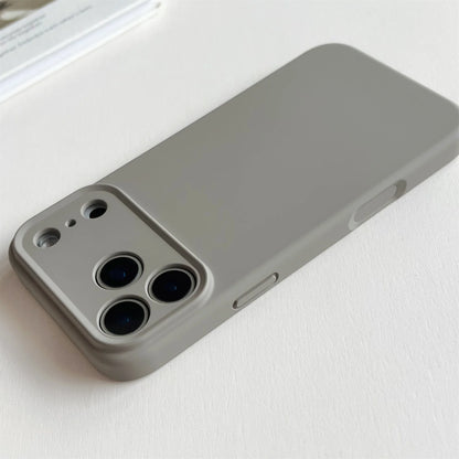 Gray phone case on a white background