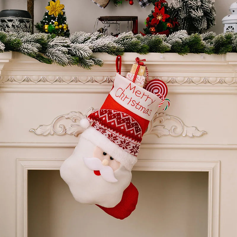 JollyFill XL Christmas Stocking™ – Santa, Reindeer & Snowman - Utopia Corner