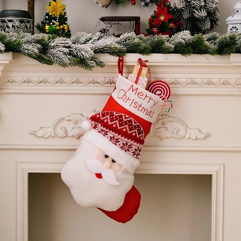 JollyFill XL Christmas Stocking™ – Santa, Reindeer & Snowman - Utopia Corner