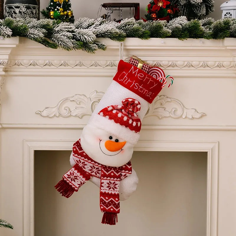 JollyFill XL Christmas Stocking™ – Santa, Reindeer & Snowman - Utopia Corner