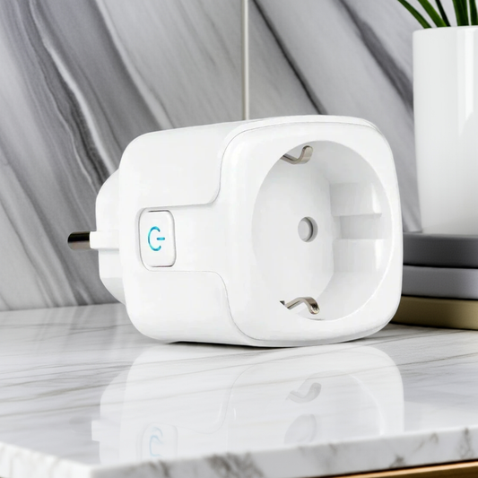 Voice controlled smart plug compatible with Alexa and Google Home