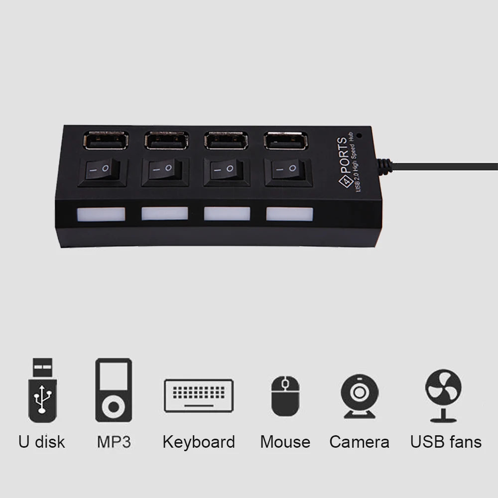 USB port extension with multiple outlets and compact design for easy charging at Utopia Corner
